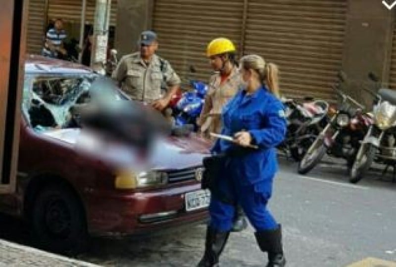 Imagem Ilustrando a Notícia: Homem cai de prédio no Centro de Goiânia