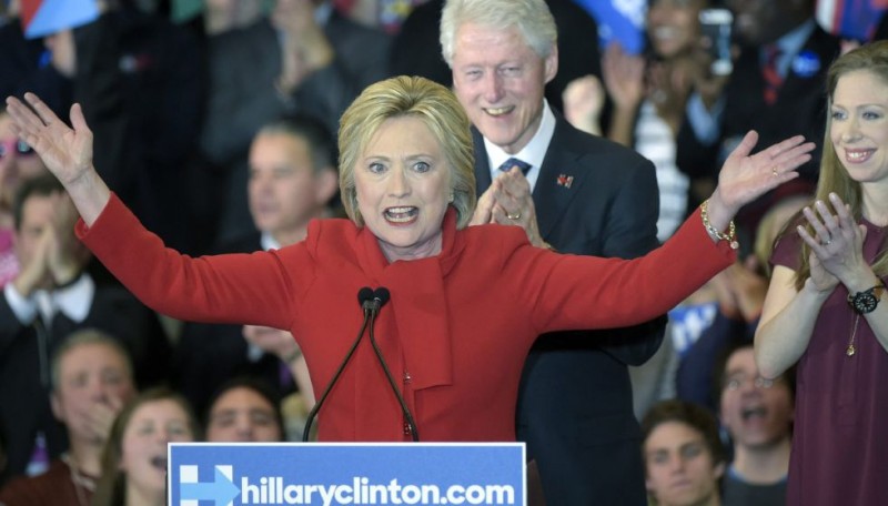 Imagem Ilustrando a Notícia: Hillary Clinton é primeira mulher a concorrer à Presidência dos EUA