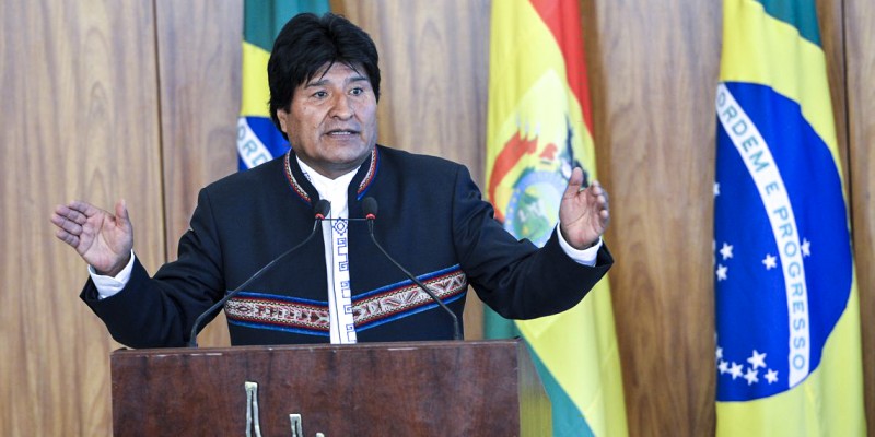 Imagem Ilustrando a Notícia: Evo Morales inaugura novo palácio de governo na Bolívia