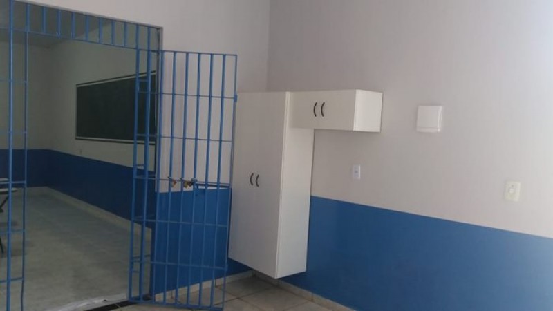Imagem Ilustrando a Notícia: Escola da unidade prisional de Anápolis tem ampliação concluída