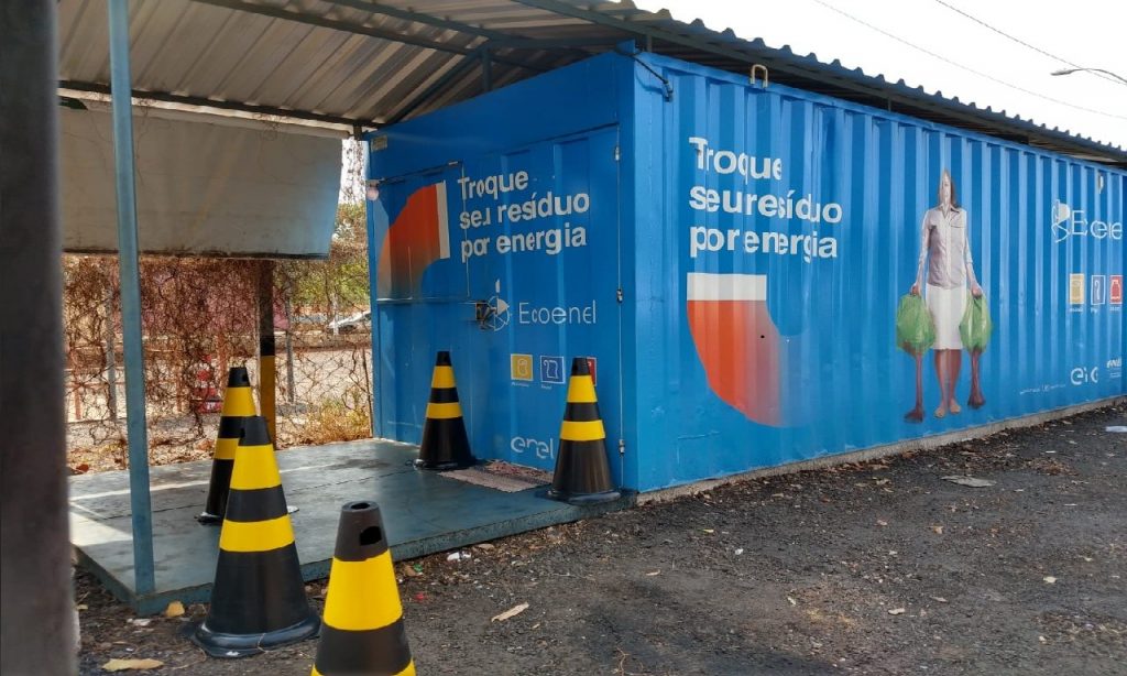 Imagem Ilustrando a Notícia: Enel reabre posto de coleta ecolôgico em Goiânia