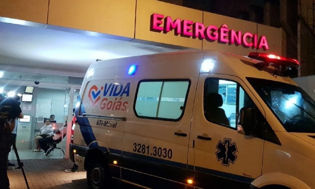 Imagem Ilustrando a Notícia: Caiado será transferido para o Hospital Sírio-Libanês, em São Paulo
