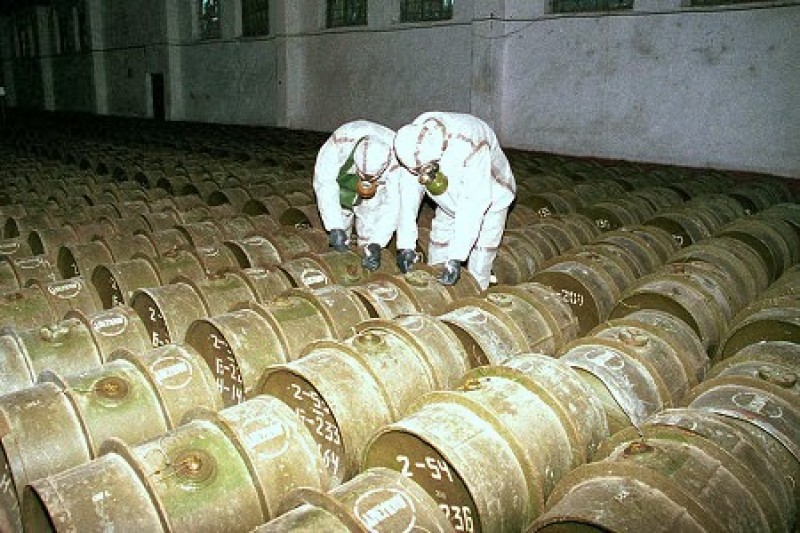 Imagem Ilustrando a Notícia: Rússia destrói último lote de armas químicas