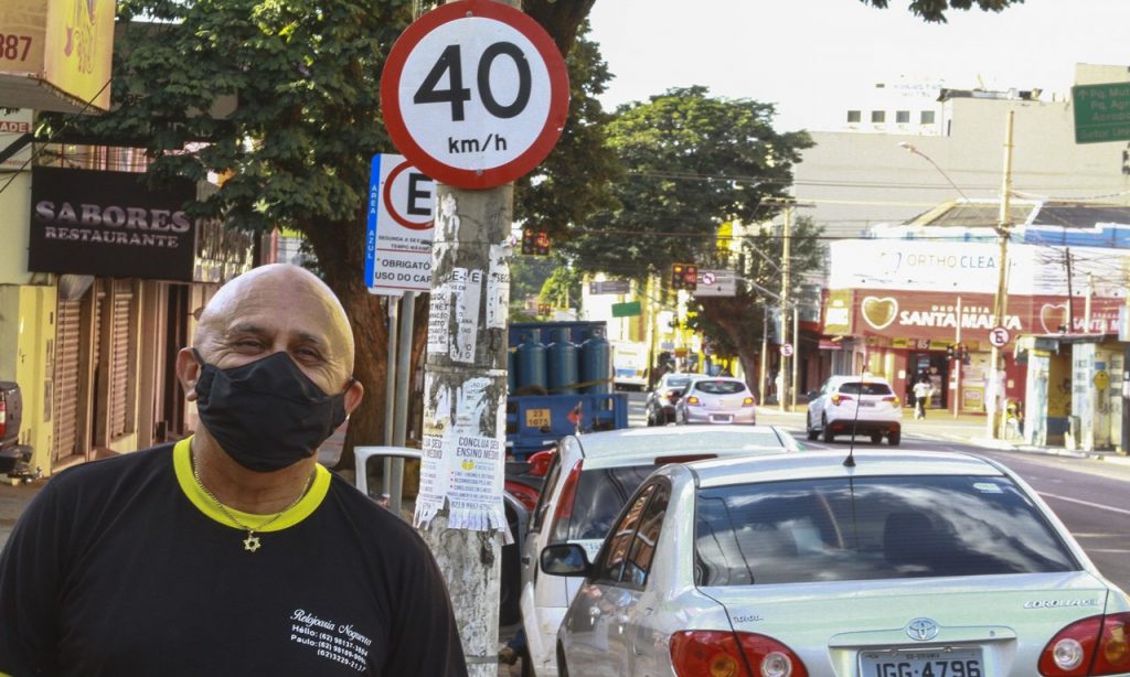 Imagem Ilustrando a Notícia: Motoristas desrespeitam o limite de velocidade na Zona 40, em Goiânia