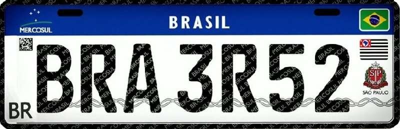 Imagem Ilustrando a Notícia: Contran regulamenta nova placa para carros padrão Mercosul