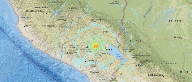 Imagem Ilustrando a Notícia: Terremoto de magnitude 4,3 atinge costa central do Peru