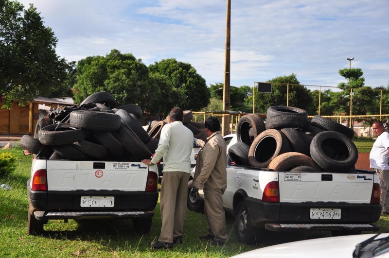 Imagem Ilustrando a Notícia: Ecoponto itinerante para descarte de pneus chega ao bairro Ipiranga
