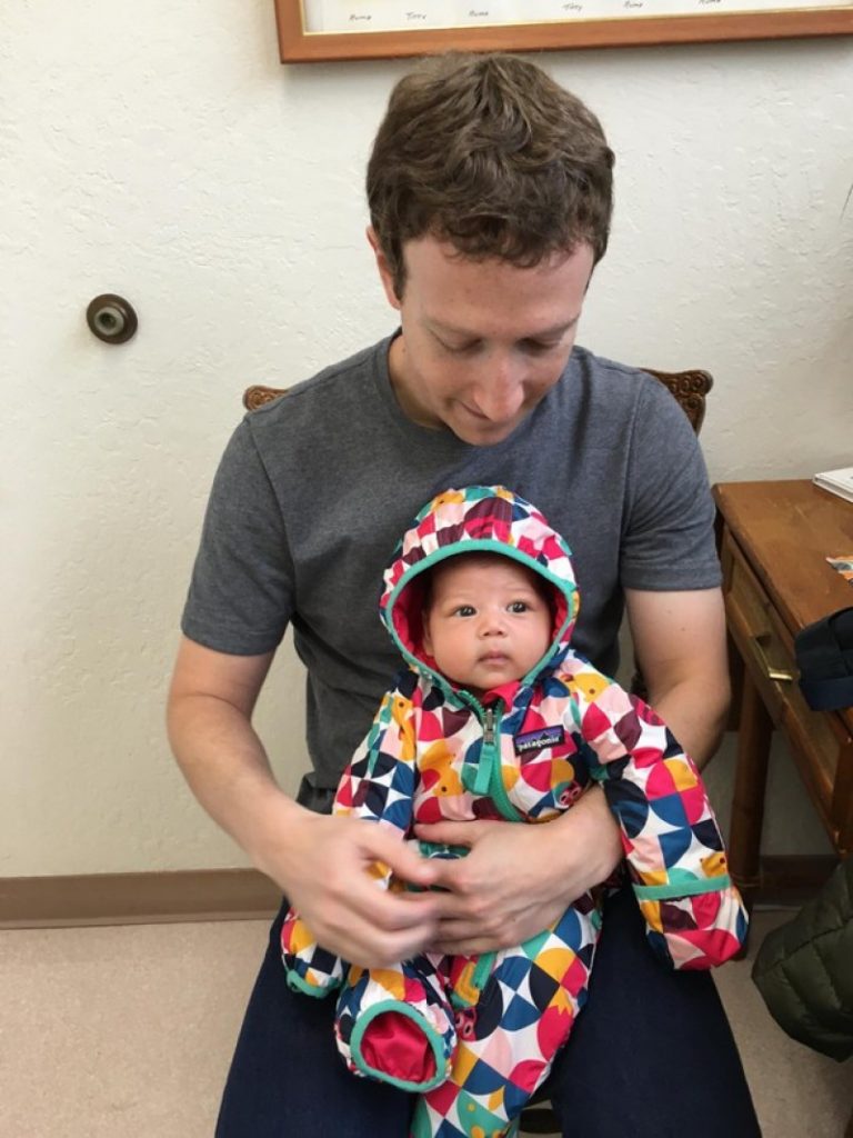 Imagem Ilustrando a Notícia: Mark Zuckerberg, fundador do Facebook, será pai de uma menina