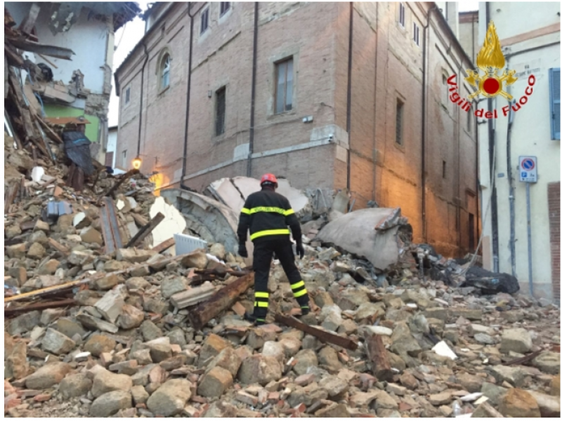 Imagem Ilustrando a Notícia: Sobe para 25 mil número de desabrigados na Itália após terremoto