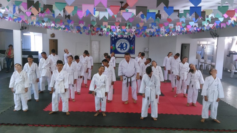 Imagem Ilustrando a Notícia: Hidrolândia sedia goiano e pré-olímpico de karate