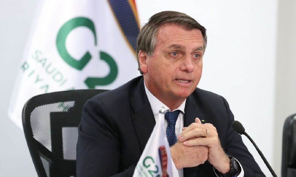 Imagem Ilustrando a Notícia: Presidente Bolsonaro defende agricultura em discurso ao G20