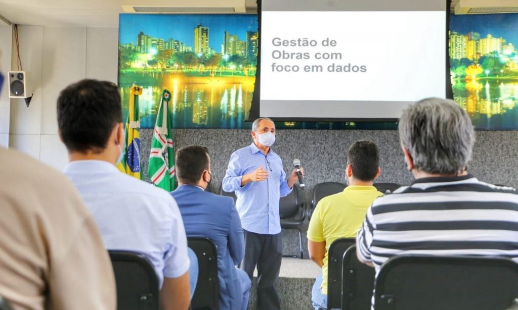 Imagem Ilustrando a Notícia: Bittencourt e Rogério anunciam novo sistema que promete agilizar conclusão de obras