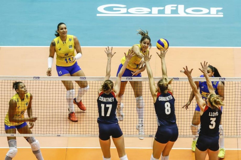 Imagem Ilustrando a Notícia: Brasil vence EUA e está na fase final do Grand Prix