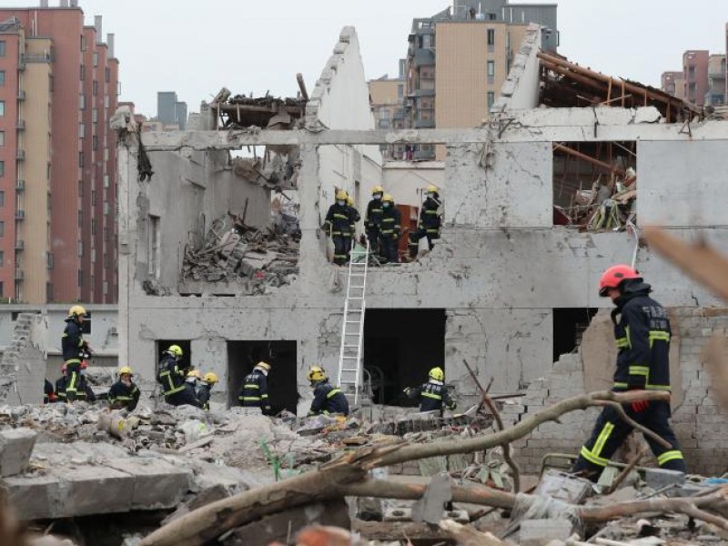 Imagem Ilustrando a Notícia: Explosão em fábrica causa 2 mortes e deixa 30 feridos na China