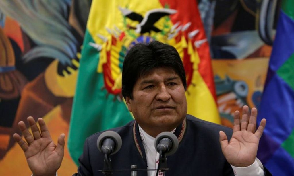 Imagem Ilustrando a Notícia: Evo Morales chega ao México ainda hoje