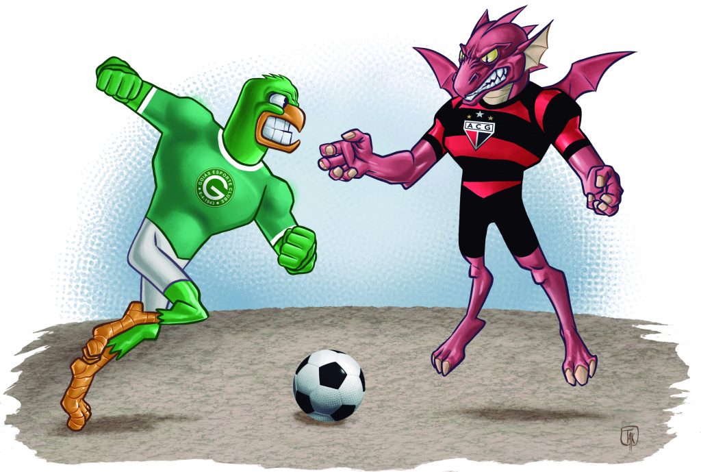 Imagem Ilustrando a Notícia: Goiás e Atlético brigam por título no Olímpico