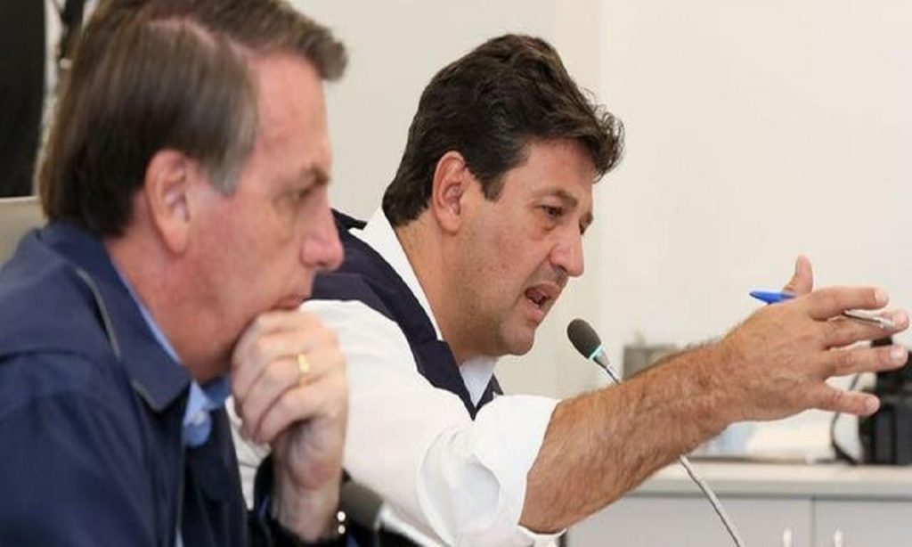 Imagem Ilustrando a Notícia: Ministro da Saúde de Bolsonaro diz que errou sobre R$ 410 bilhões para combate ao Covid-19