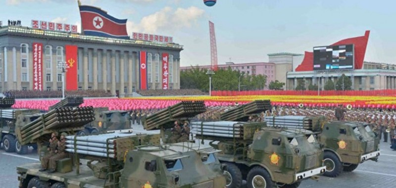 Imagem Ilustrando a Notícia: Coreia do Norte ameaça atacar porta-aviões dos Estados Unidos