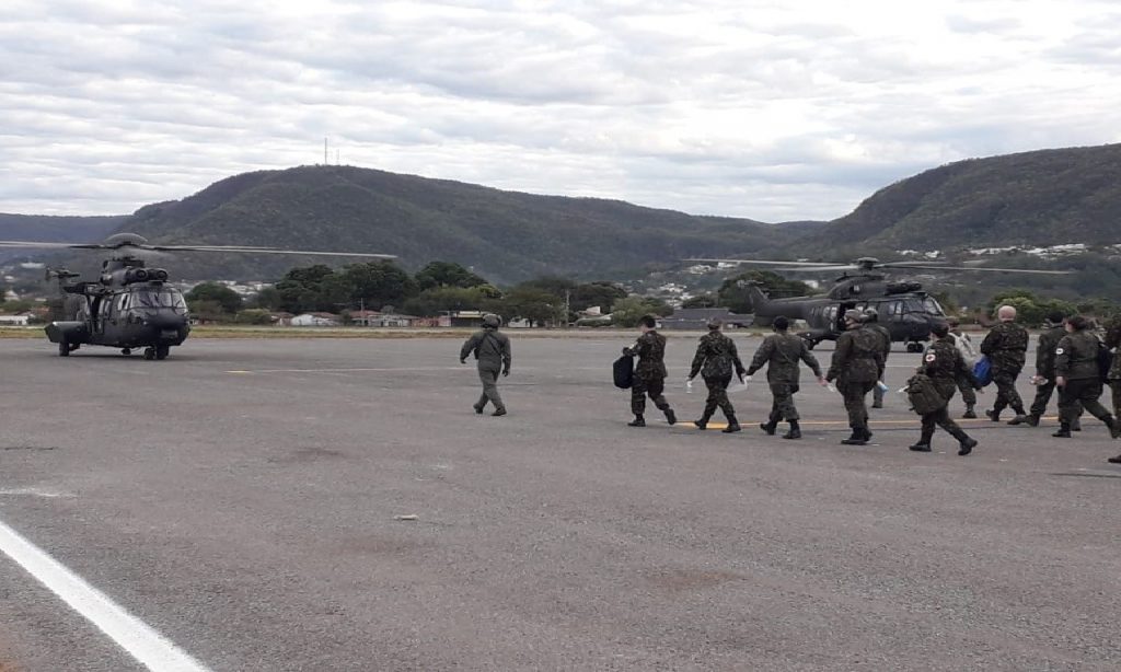Imagem Ilustrando a Notícia: Aeródromo de Aragarças funciona como base de apoio para a Missão Xavante
