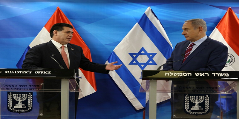 Imagem Ilustrando a Notícia: Paraguai poderá ser o 3º país a transferir embaixada em Israel