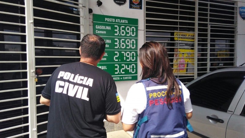 Imagem Ilustrando a Notícia: Postos de combustíveis são fiscalizados por cobranças indevidas