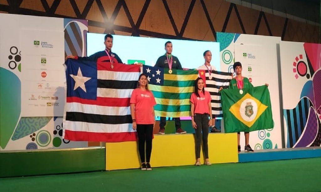 Imagem Ilustrando a Notícia: Goianos ganham primeiro ouro nos Jogos Escolares da Juventude