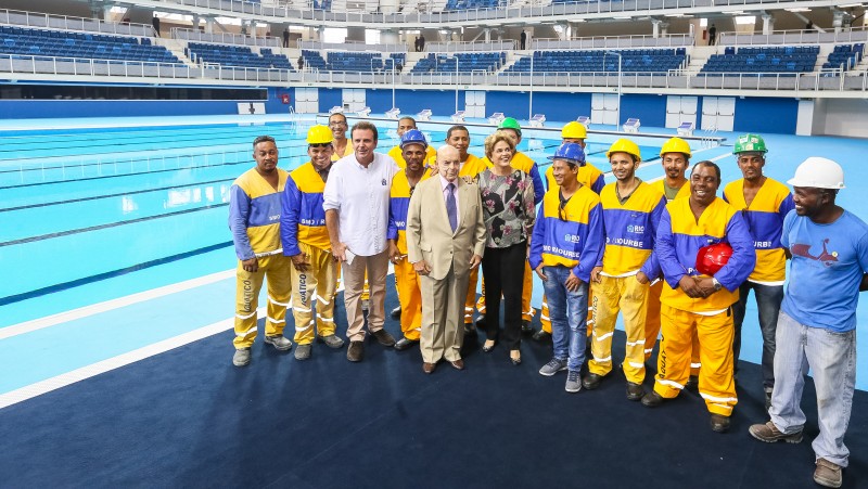 Imagem Ilustrando a Notícia: Dilma inaugura Parque Olímpico no Rio