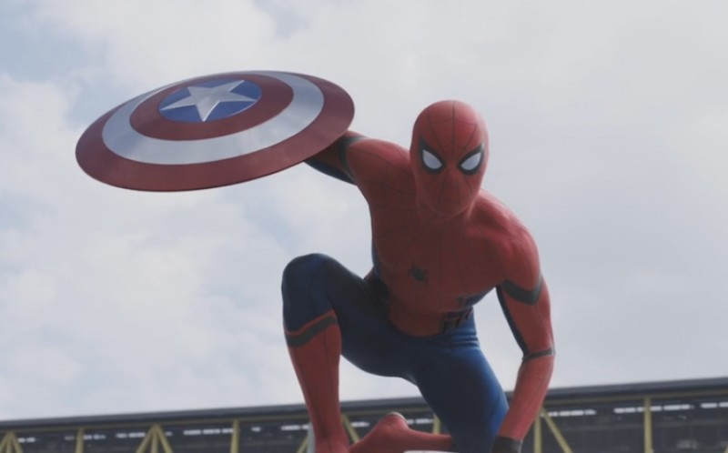 Imagem Ilustrando a Notícia: Homem-Aranha apareceu no trailer de Guerra Civil e causou