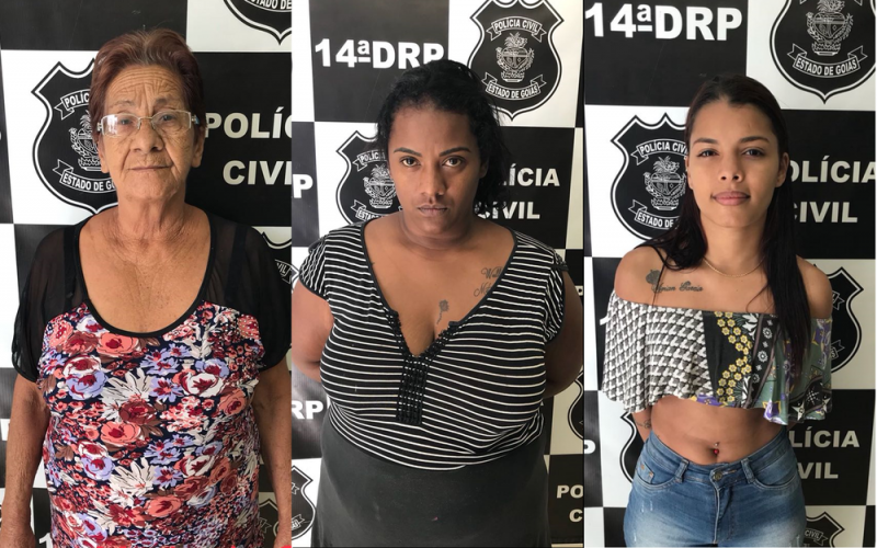 Imagem Ilustrando a Notícia: Três mulheres da mesma família são presas por tráfico de drogas