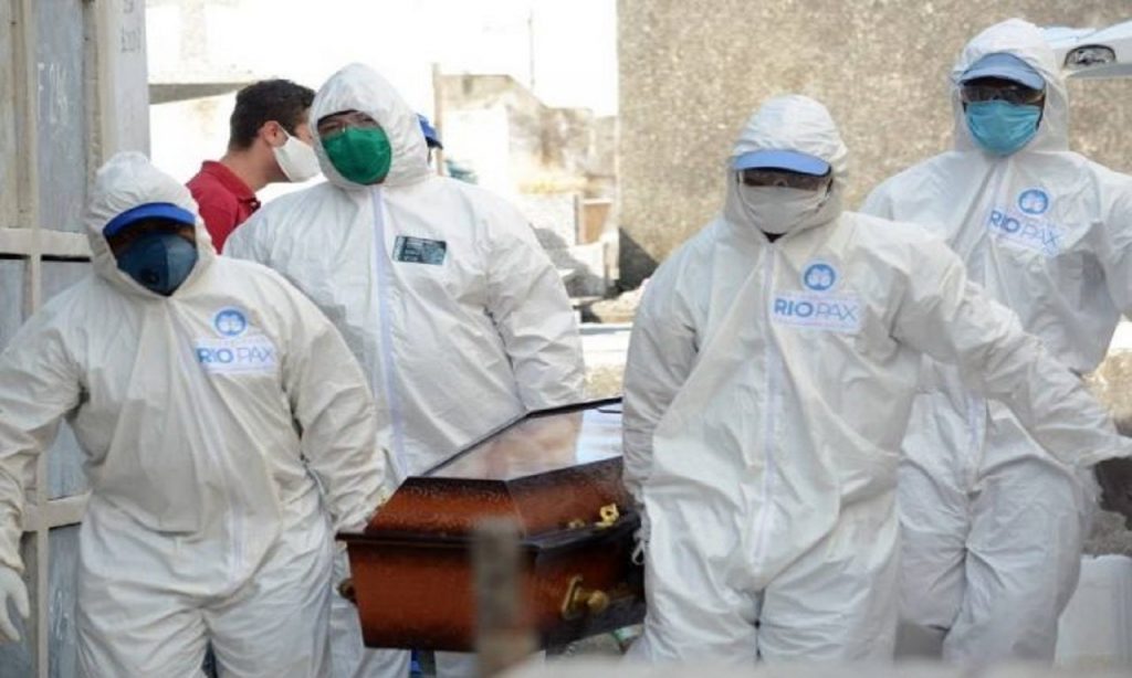 Imagem Ilustrando a Notícia: Brasil tem 849 mortes por coronavírus em 24h, revela consórcio de veículos de imprensa