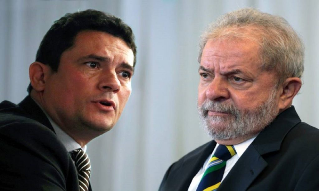 Imagem Ilustrando a Notícia: Lula defende Bolsonaro e ataca Moro: “Tenta ganhar a opinião pública mentindo outra vez”