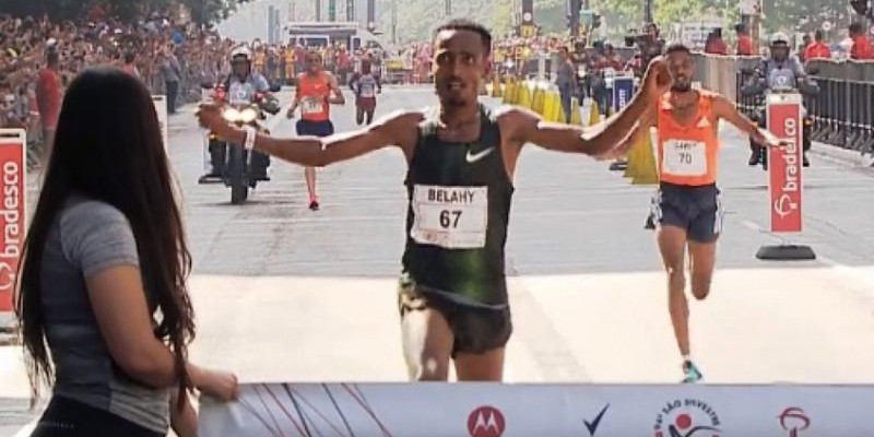Imagem Ilustrando a Notícia: Etíope e queniana vencem corrida de São Silvestre em SP