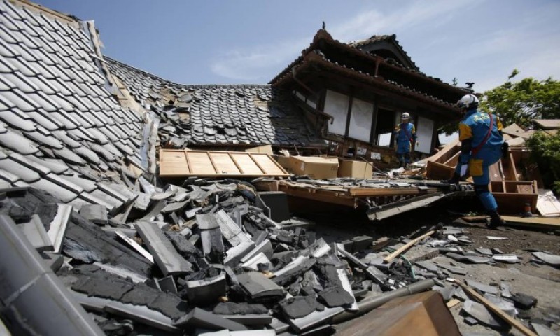 Imagem Ilustrando a Notícia: Japão relembra primeiro aniversário dos terremotos de Kumamoto