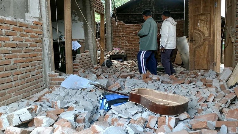 Imagem Ilustrando a Notícia: Terremoto deixa 14 mortos na Indonésia