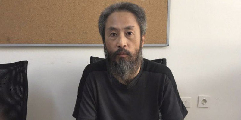 Imagem Ilustrando a Notícia: Repórter que passou 3 anos sequestrado na Síria volta a Tóquio