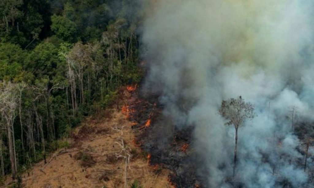 Imagem Ilustrando a Notícia: Tempo seco traz alerta para número de queimadas às margens de rodovias em Goiás