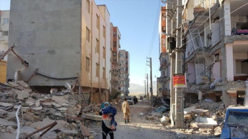 Imagem Ilustrando a Notícia: Novo terremoto em província iraniana deixa mais de 50 feridos