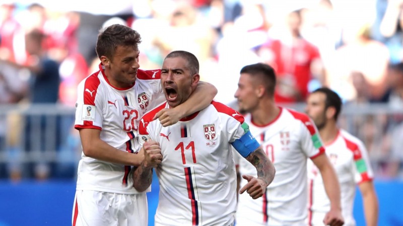 Imagem Ilustrando a Notícia: Sérvia vence a Costa Rica na primeira partida no grupo do Brasil