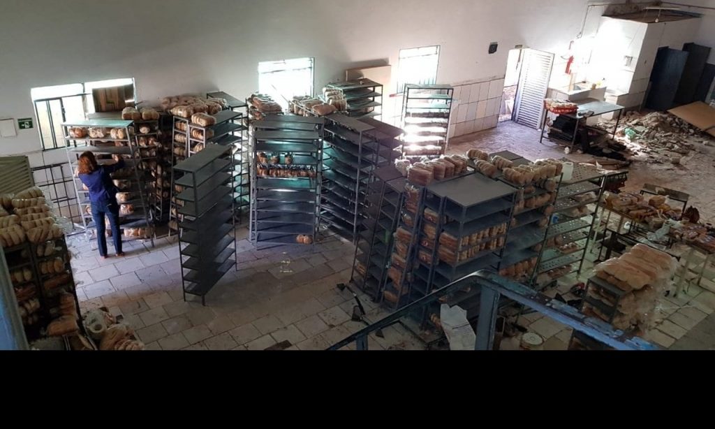 Imagem Ilustrando a Notícia: Polícia Civil apreende mais de mil quilos de pães fabricados em meio a sujeira e ratos