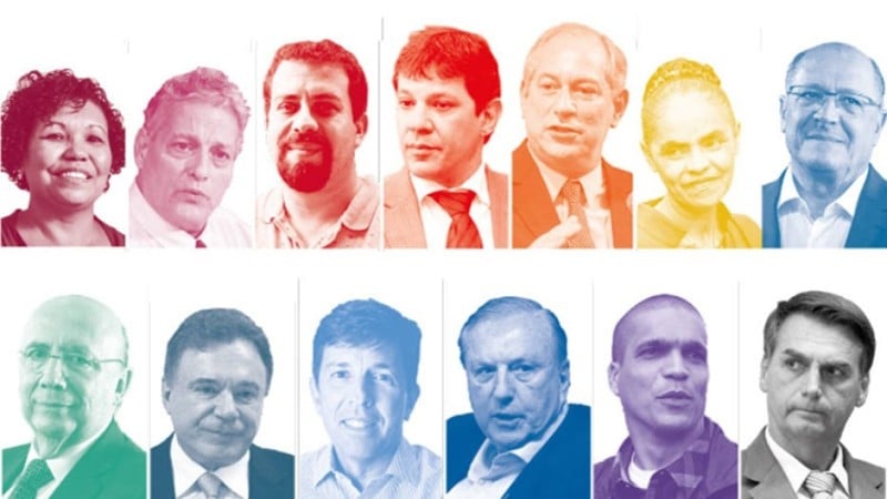 Imagem Ilustrando a Notícia: Conheça os 13 candidatos a presidente da República