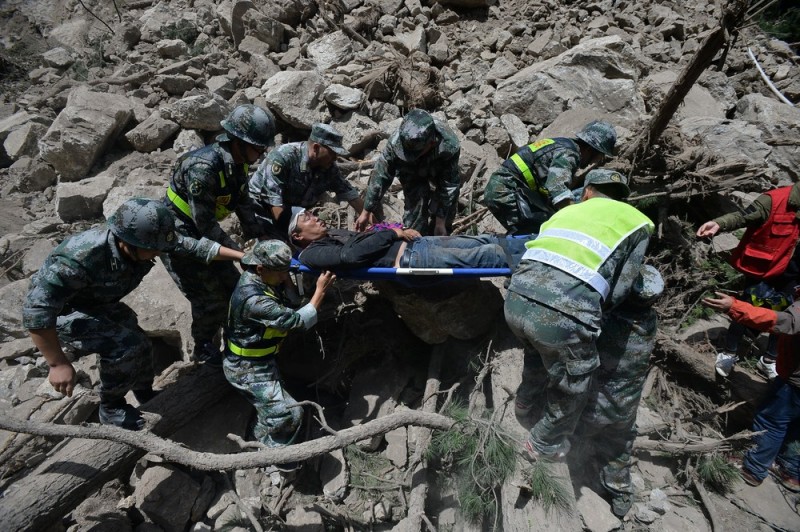 Imagem Ilustrando a Notícia: Dois terremotos atingem a China em 24 horas