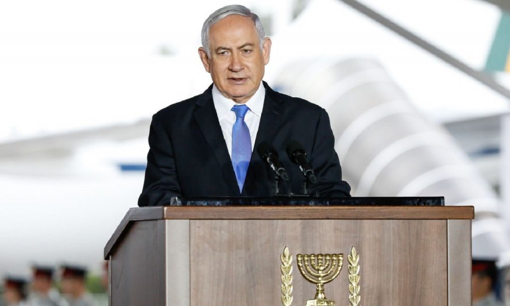 Imagem Ilustrando a Notícia: Netanyahu anuncia “grande vitória” nas legislativas de segunda-feira