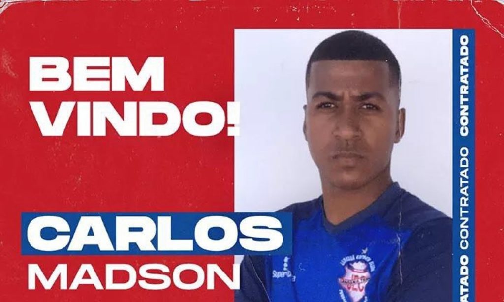 Imagem Ilustrando a Notícia: Itumbiara acerta com volante Carlos Madson para a Divisão de Acesso