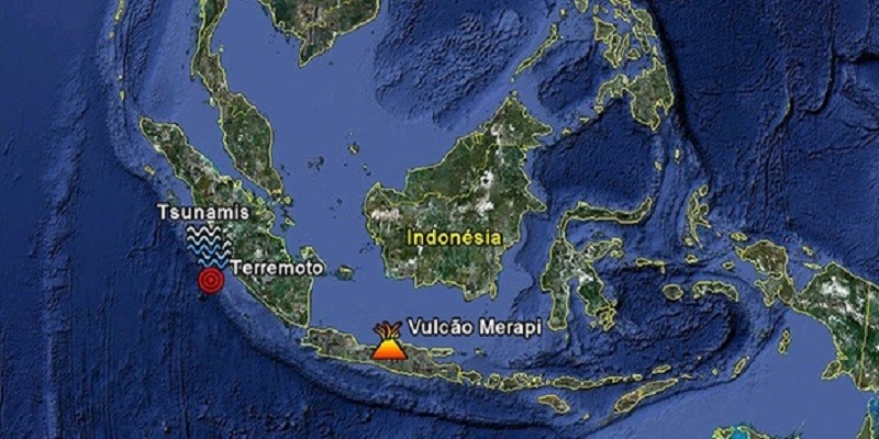 Imagem Ilustrando a Notícia: Após tremor de magnitude 7, Indonésia emite alerta de tsunami