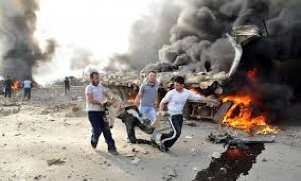 Imagem Ilustrando a Notícia: Atentado na Síria deixa 14 mortos e 33 feridos