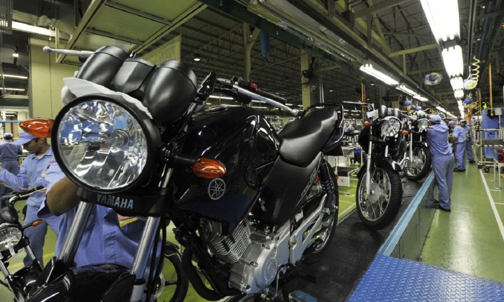 Imagem Ilustrando a Notícia: Produção de motocicletas aumenta 13,1% em setembro