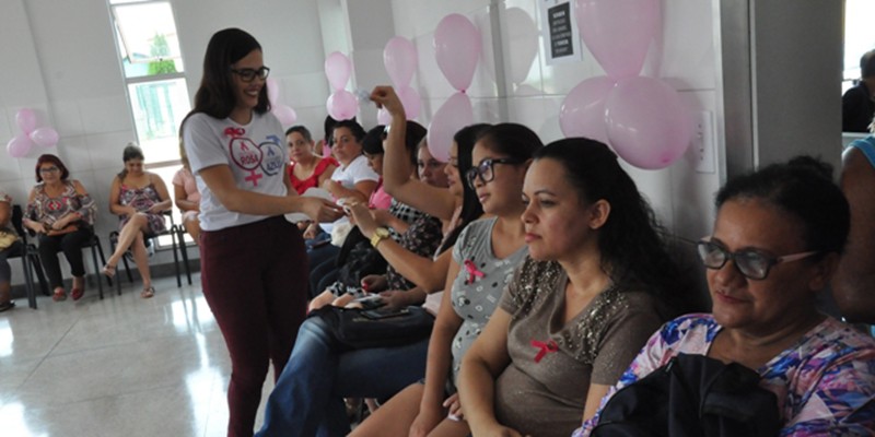Imagem Ilustrando a Notícia: Centro de Saúde da Família celebra Campanha Outubro Rosa