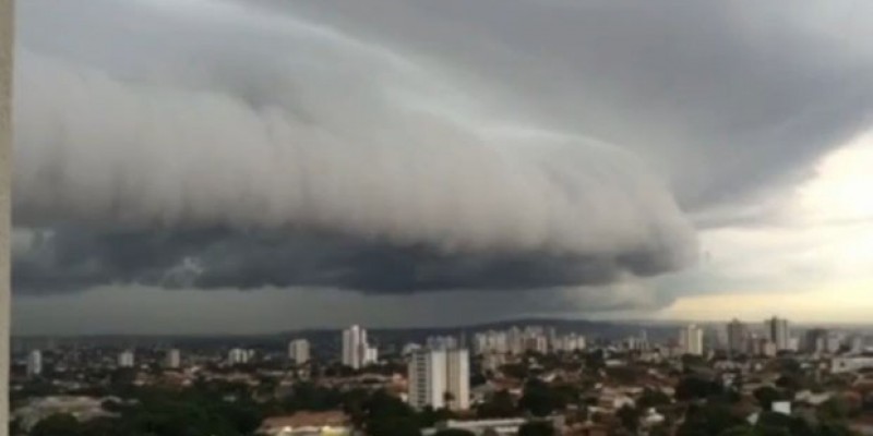Imagem Ilustrando a Notícia: Quinta-feira com possibilidade de chuvas em Goiás