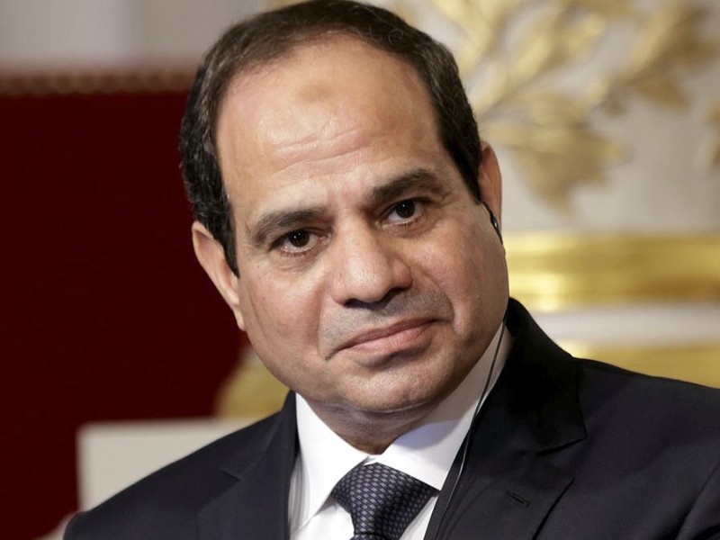 Imagem Ilustrando a Notícia: Presidente do Egito é reeleito com mais de 90% dos votos