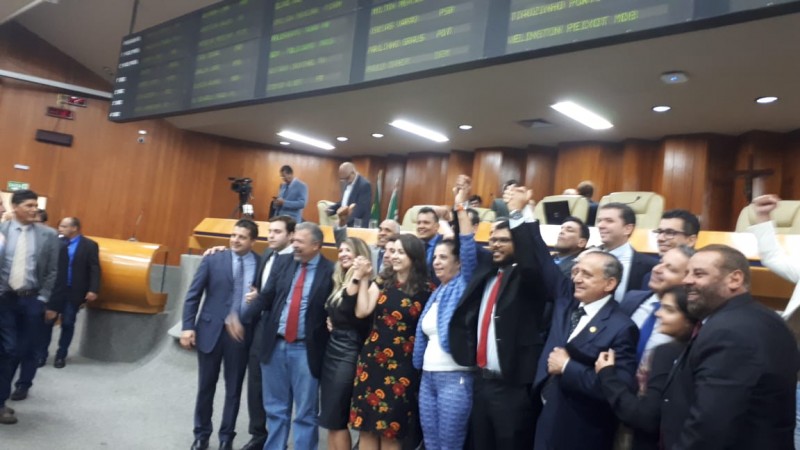 Imagem Ilustrando a Notícia: Romário Policarpo é eleito presidente da Câmara Municipal